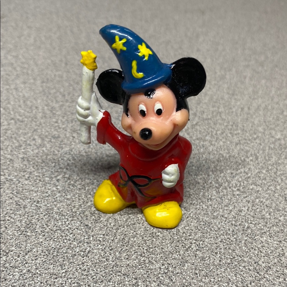 Vintage Retro Disney Mickey Mouse 1980s PVC Figure Toy Collectable
